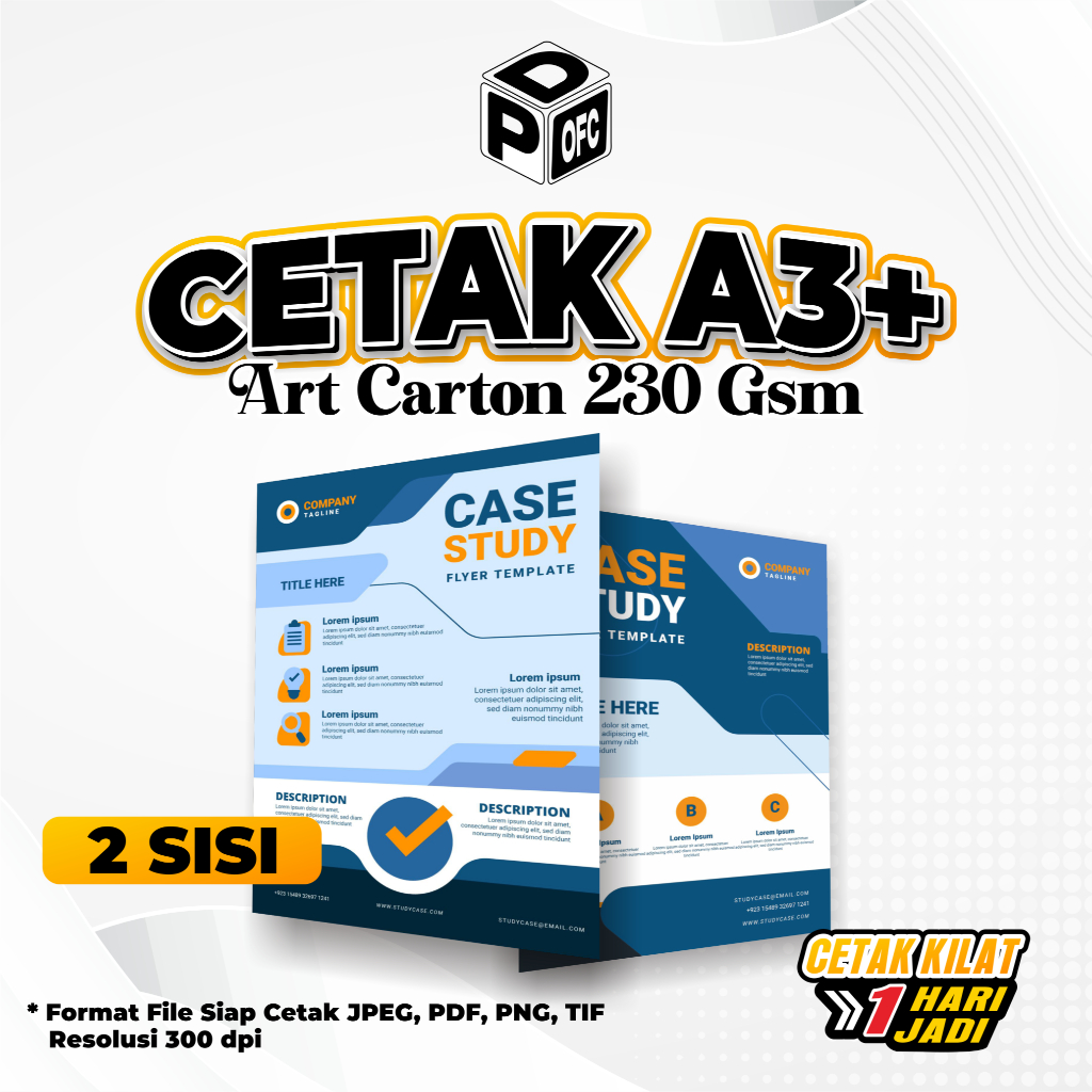 

ART CARTON 230 GSM A3+ (2 SISI) MURAH / POSTER / COVER BUKU / PRINT A3+ ART CARTON 230 GSM