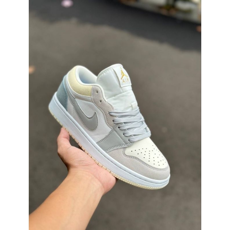 Nike Air Jordan 1 Low Paris Grey Premium High Quality.