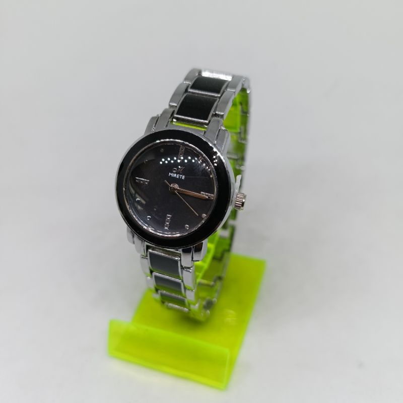 Jam Tangan Mirete Stainless Stell Wanita Rantai