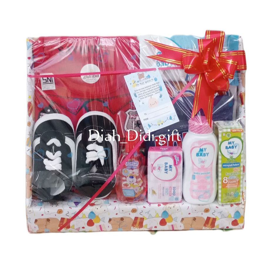 Parcel bayi jumbo set anak laki-laki sepatu tali Vans keren