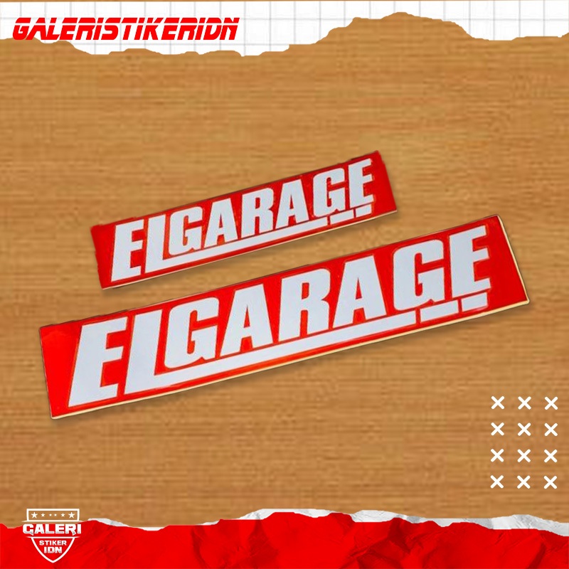 sticker mobil ELGARAGE
