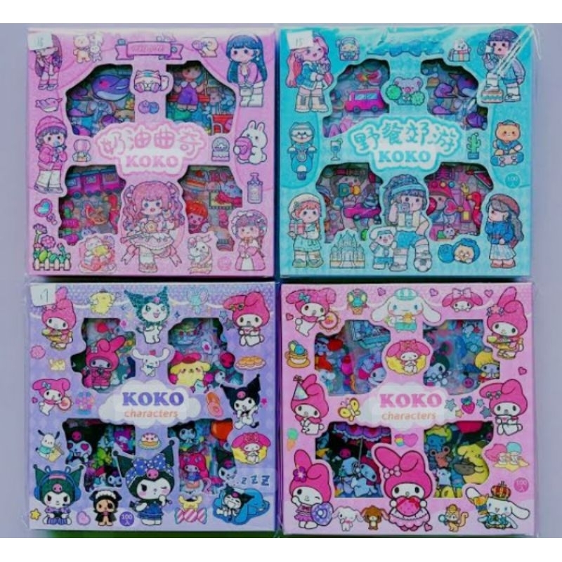 

stiker karakter lucu