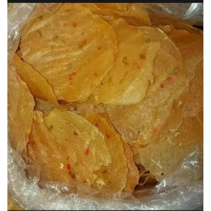 

Opak singkong mentah gurih renyah,sermier singkong