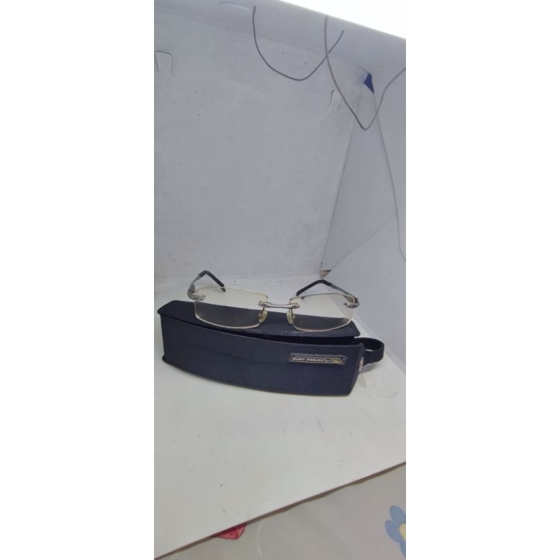kacamata frameless merk Rp titanium