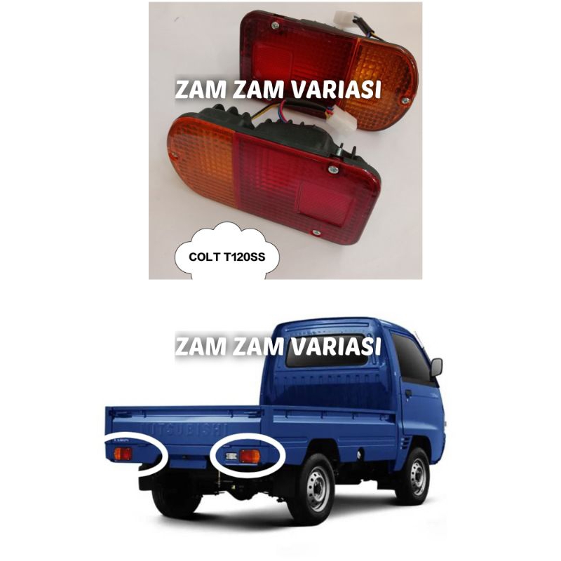 Lampu belakang colt t120 ss