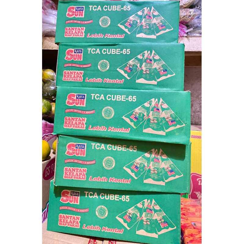 

[DUS] SUN KARA 65ml 36pcs santan sun kara segitiga Santan Kelapa Sun Kara Tca asli 65ml dus (36pcs)(Sun Kara) Sun kara santan cair 65 ml per dos isi 36 pcs SUN KARA SANTAN KELAPA KERUCUT 65 ML MURAH !!