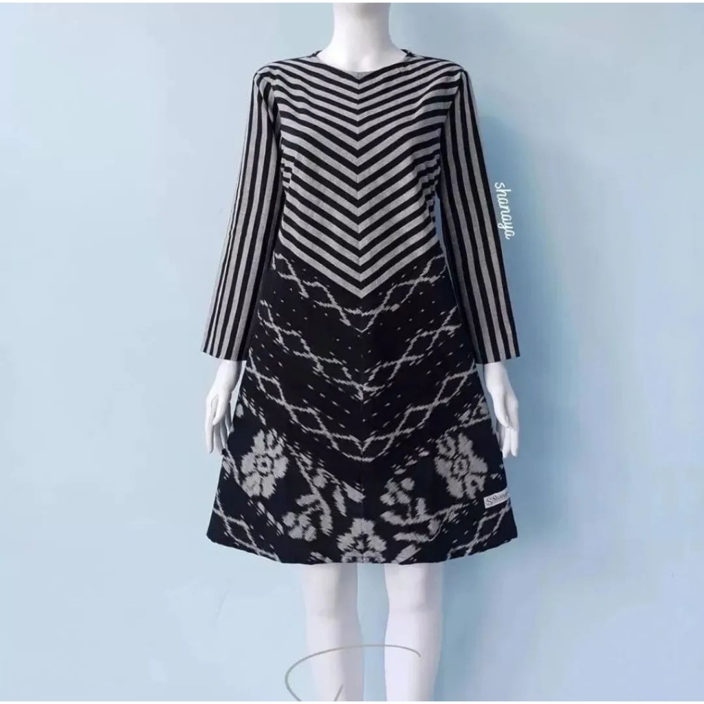 Tunik kain tenun Asli / kain tenun / baju wanita