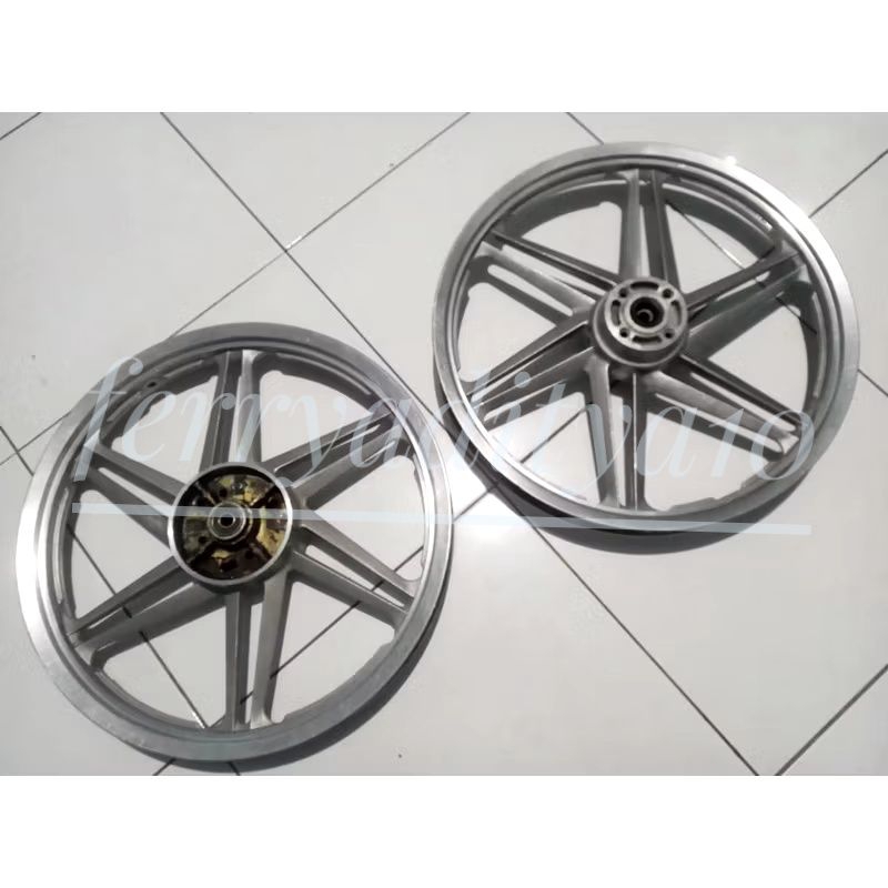 Velg Racing Depan Belakang Kawasaki Edge Zx130 Blitz Zone Original