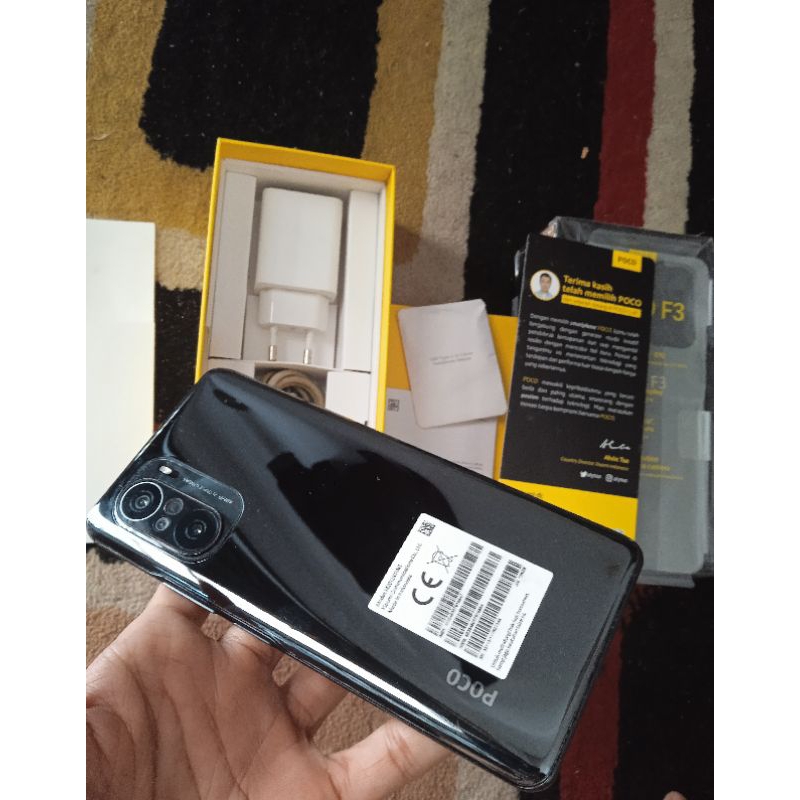 Poco f3 6/128 matot mesin all normal