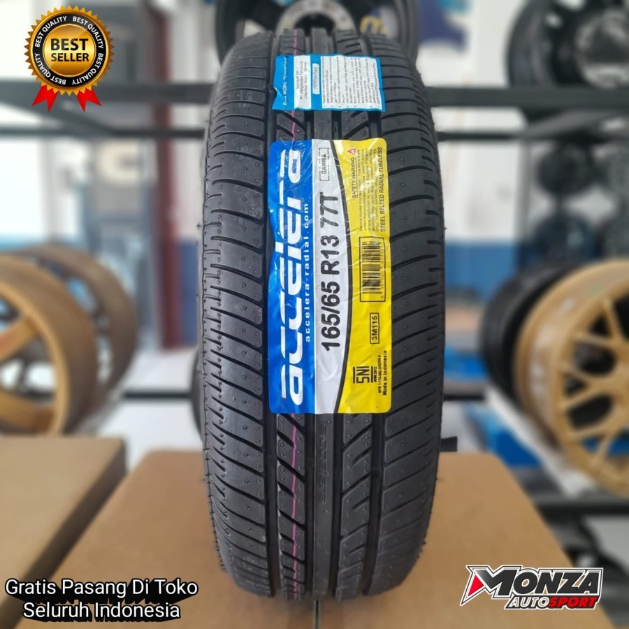 Ban mobil Accelera gamma ukuran 165/65 R13 Ban mobil ring 13 tubles