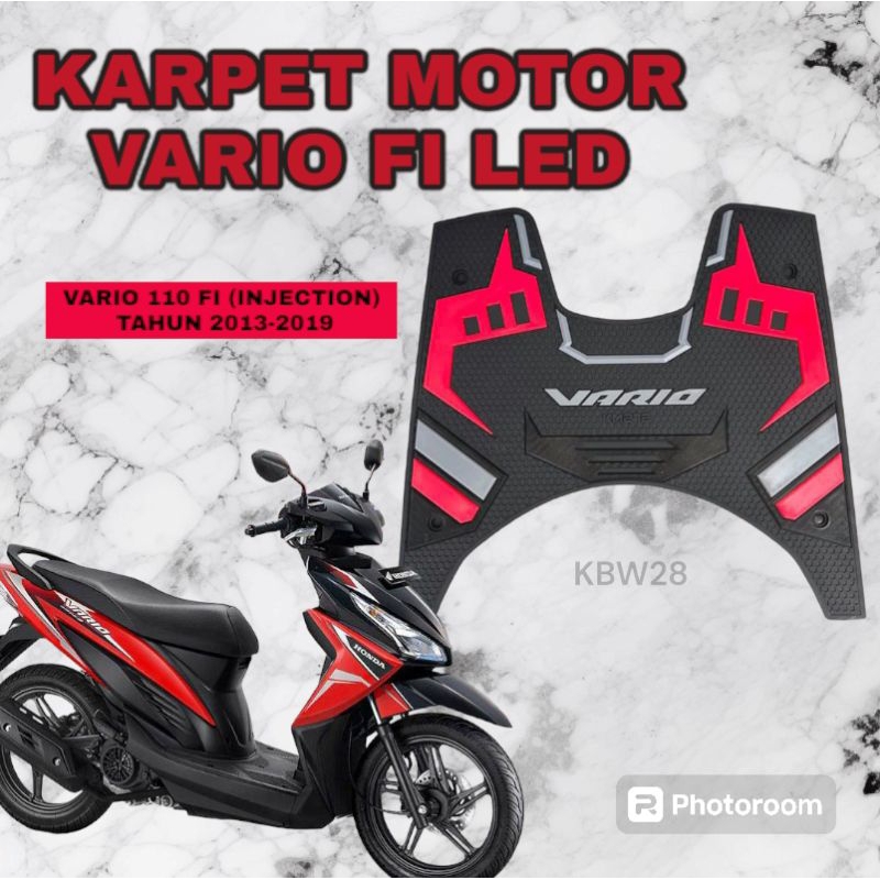Karpet Motor Vario 110 Fi LED