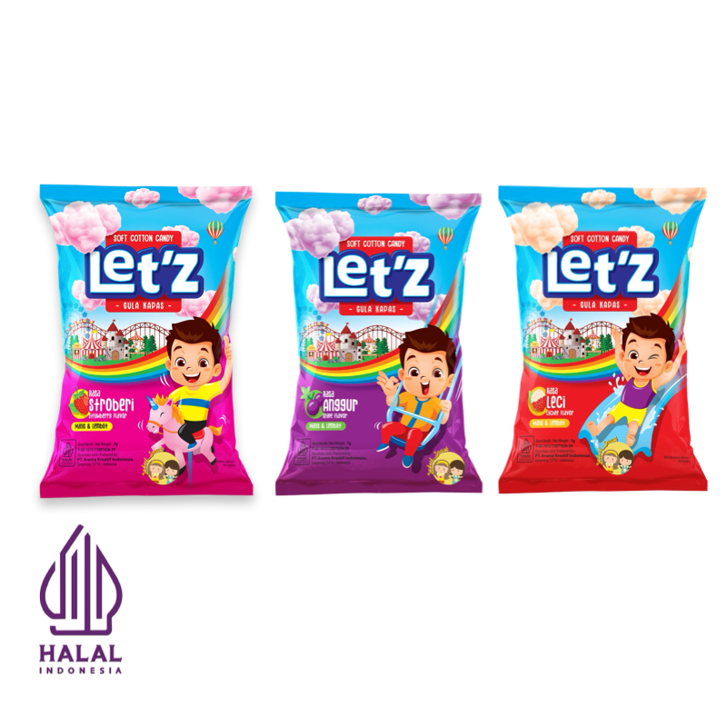 

Permen Kapas Letz Koala 7 Gr Rasa Leci Stoberi Anggur by Jadoel_Snack