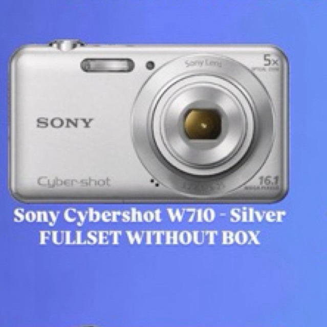 PELUNASAN Sony Cybershot DSC-W710 16,1MP - Silver
