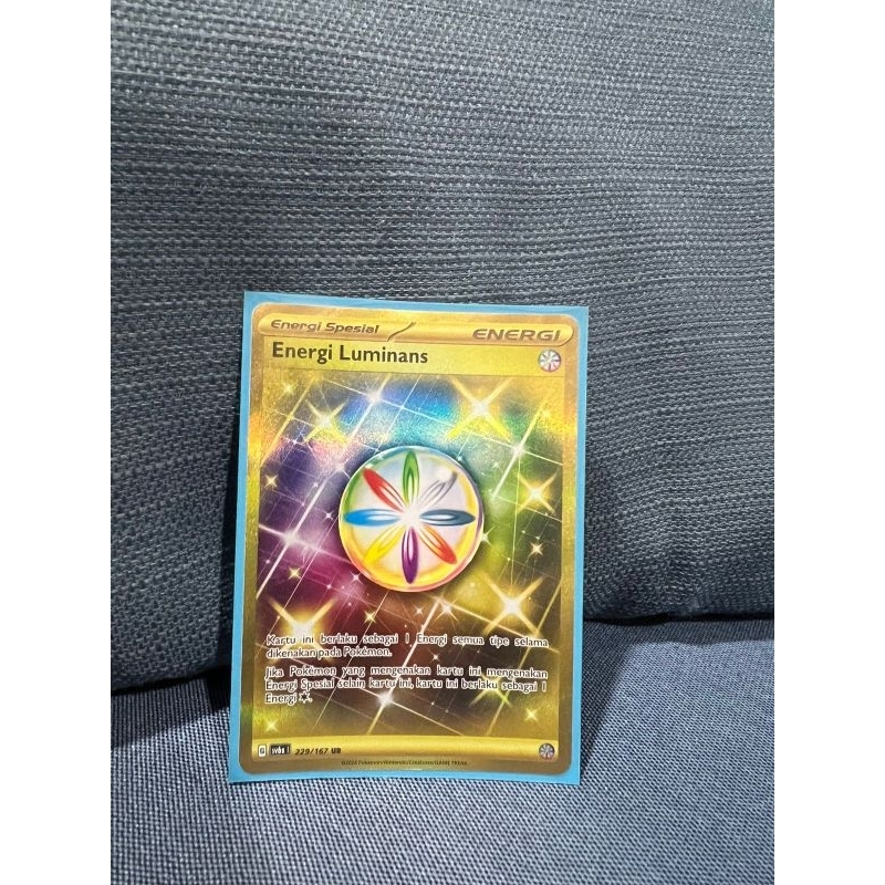 KARTU POKEMON UR ENERGI LUMINANS INDONESIA UR