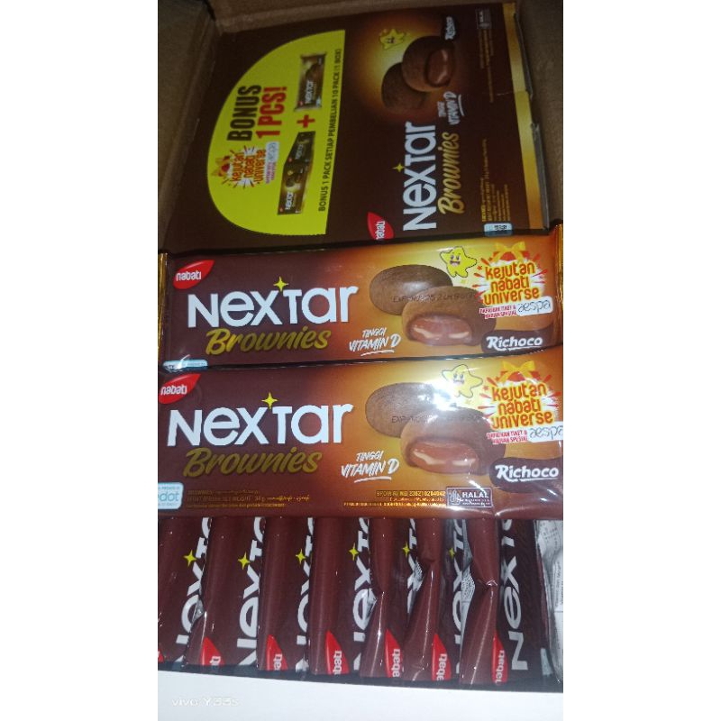 

nabati nextar brownies 1 box isi 11