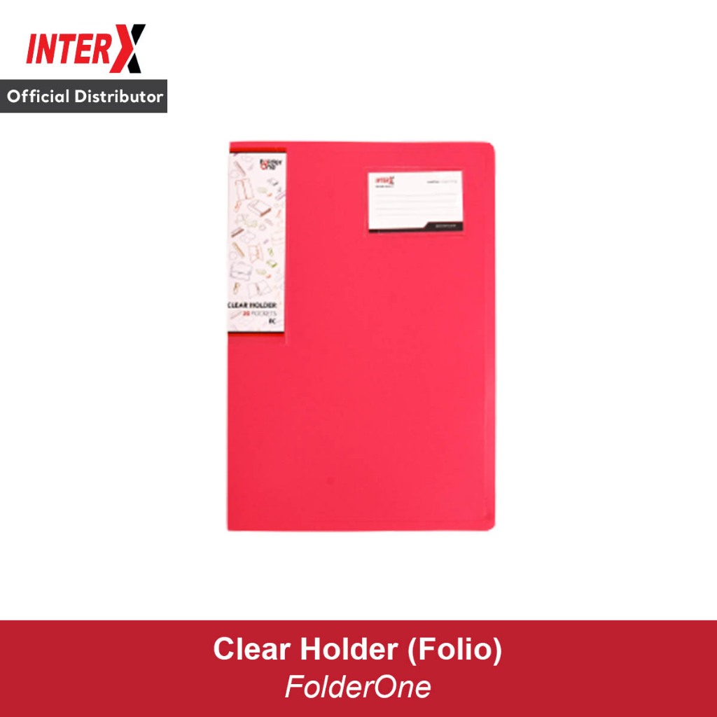 

MAP HOLDER / CLEAR HOLDER FOLDER ONE 20 POCKET (1PCS)