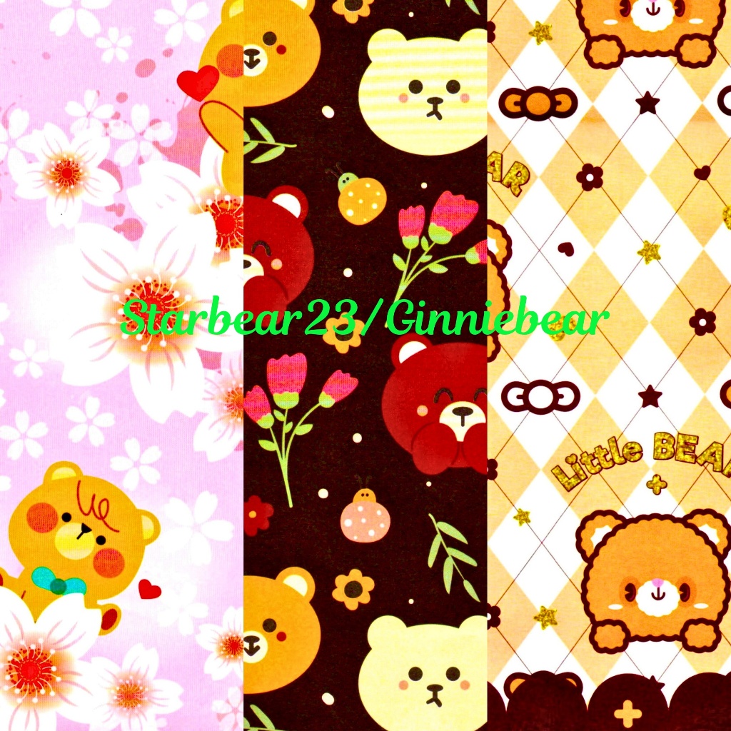 

Kertas kado jumbo lovely Teddy bear