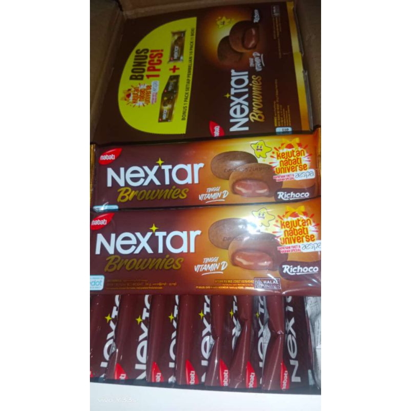 

nextar brownies 1box isi 11