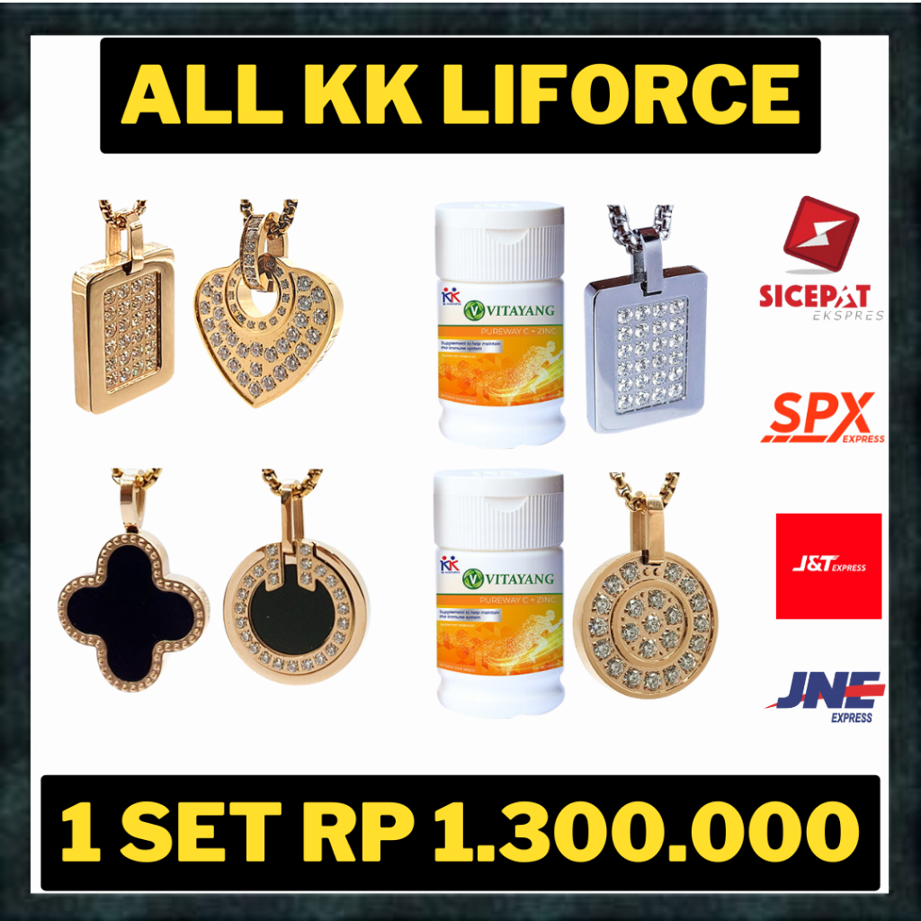 Kalung KK Liforce Original Promo / KK Liforce Bracelet Gelang KK Indonesia Original
