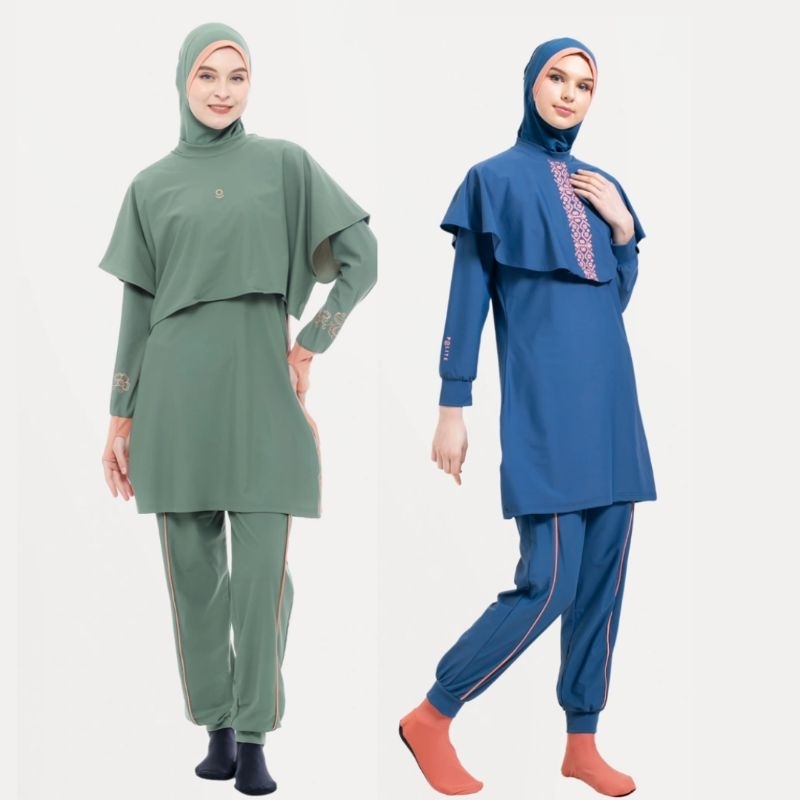 POLITE SWIM Baju Renang Muslimah Wanita Premium