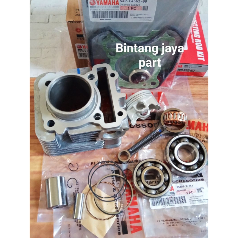 Blok Seher Mio M3 +Stang Seher Komplit Bering 2pc 6305-63/22, Yamaha Mio M3,Mio GT 125cc,Mio Z FREE 