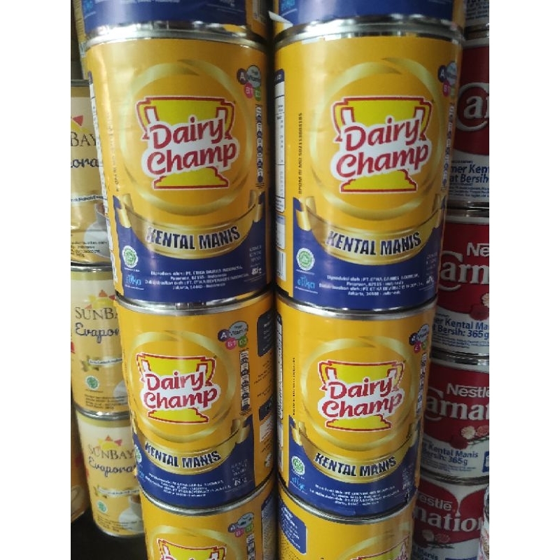 

Dairy Champ Susu Kental Manis 480gr