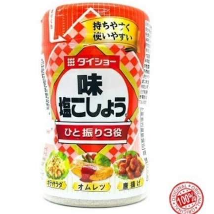 

DAISHO Aji Shio Kosho (Salt & White Pepper Seasoning) Bumbu Tabur Jepang 225 gr