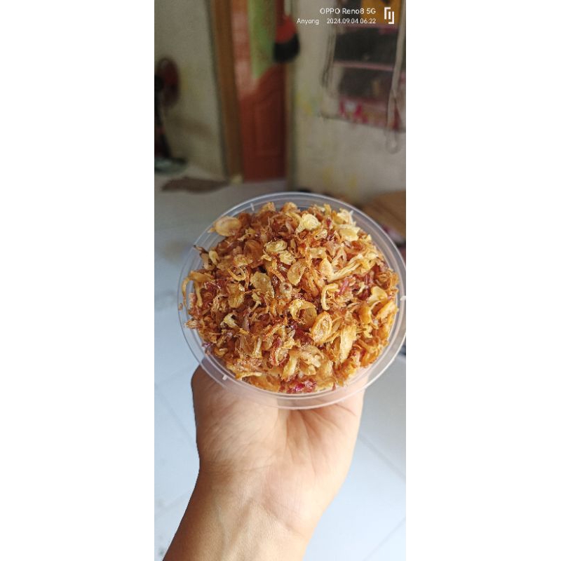 

bawang merah goreng kriuk 100% bawang merah tanpa campur tepung 100gram