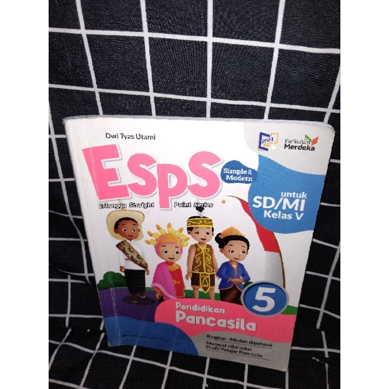 ESPS PENDIDIKAN PANCASILA SD KELAS 5 ORI BEKAS