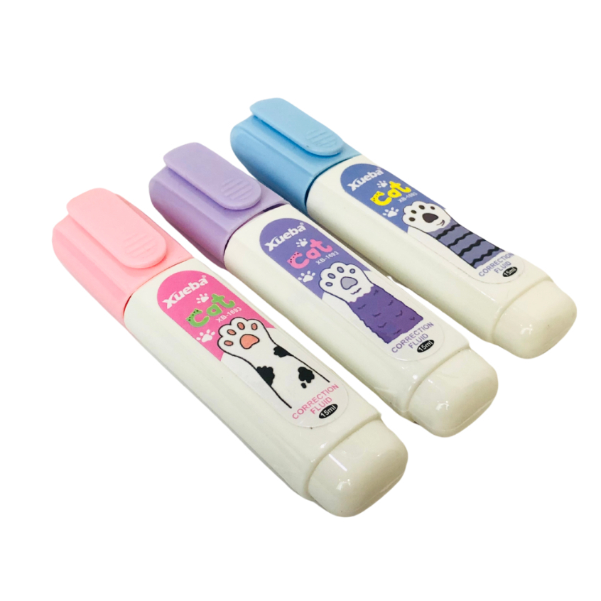 

Correction Fluid XB-1693 Cat Tip-ex Cair Impor 15 ml Alat Tulis Tipex - SATUAN