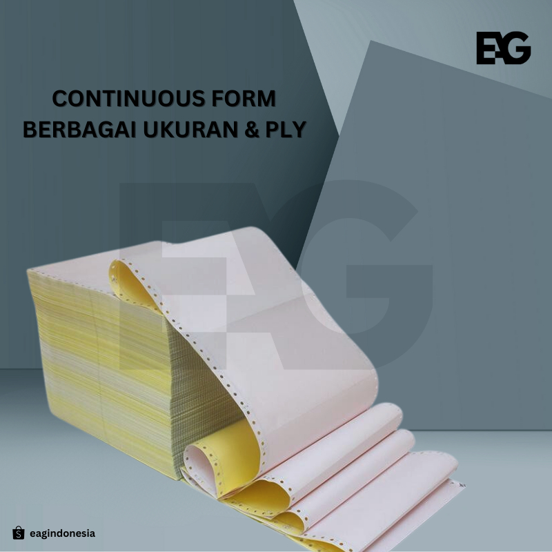 

EAG Market | Kertas Continuous Form 1-4 Ply Semua Ukuran