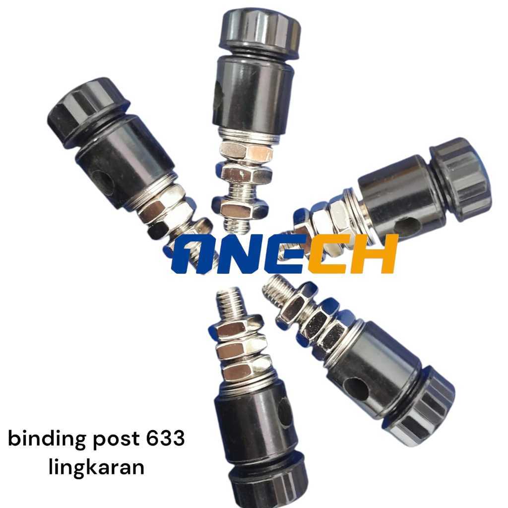 Binding Post 555 Besar// Bindin post 633 // Terminal Power Supply Inverter Connector
