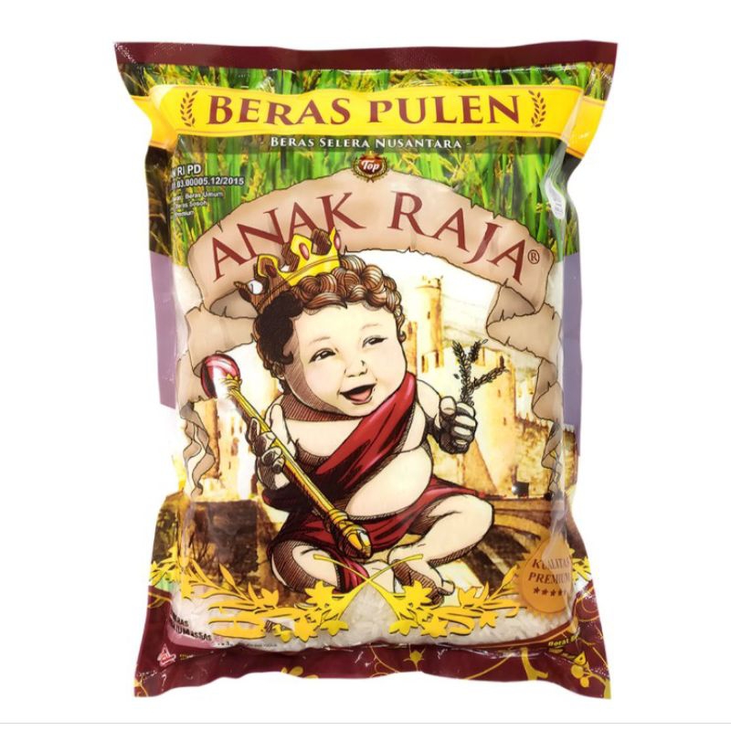 

Cap Anak Raja Beras Pulen Pouch 1 kg