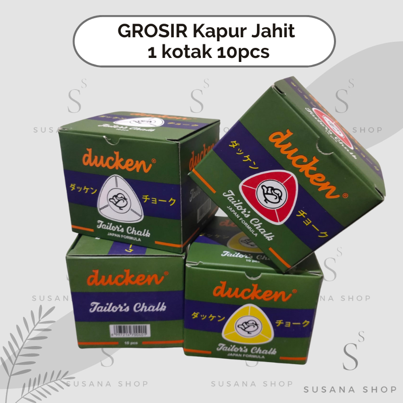 GROSIR Kapur Jahit Segitiga / Kapur Segitiga / Kapur Jahit / Kapur Kain - Kapur Bebek