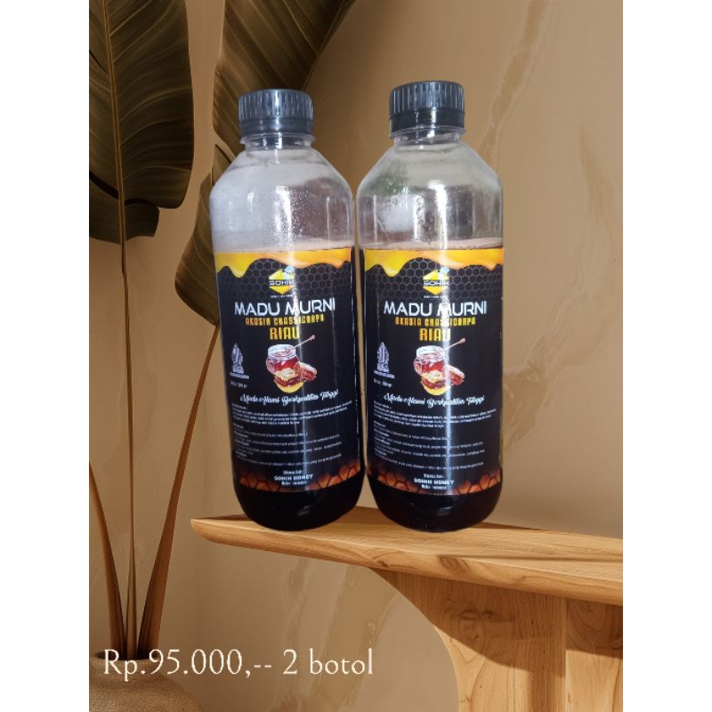 

Madu Murni Kemasan 500 gram 2 botol