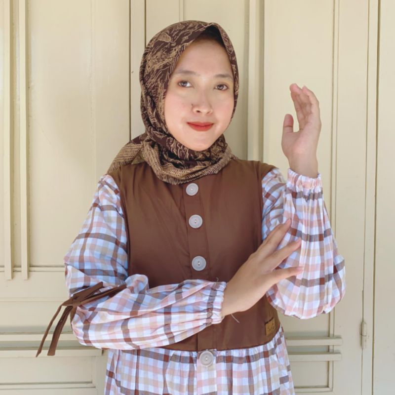 Gamis dewasa Shabrina kode PL