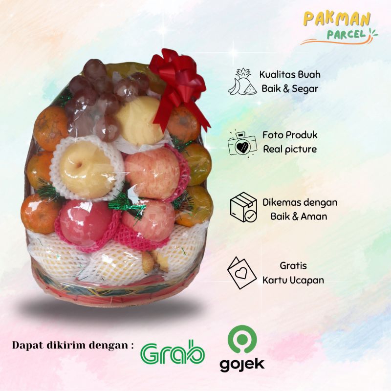 

Parcel Buah Segar / Hampers Buah / Bingkisan Buah / Jabodetabek