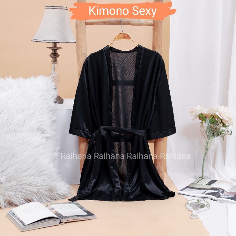 Kimono Lingerie Bigsize / Kimono Jumbo Premium Bahan Adem / Lingerie bigsize / lingerie jumbo / kimo