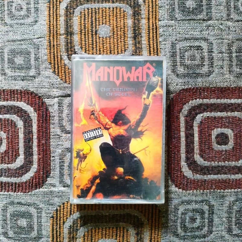 kaset pita MANOWAR - The triumph of steell (bootleg)