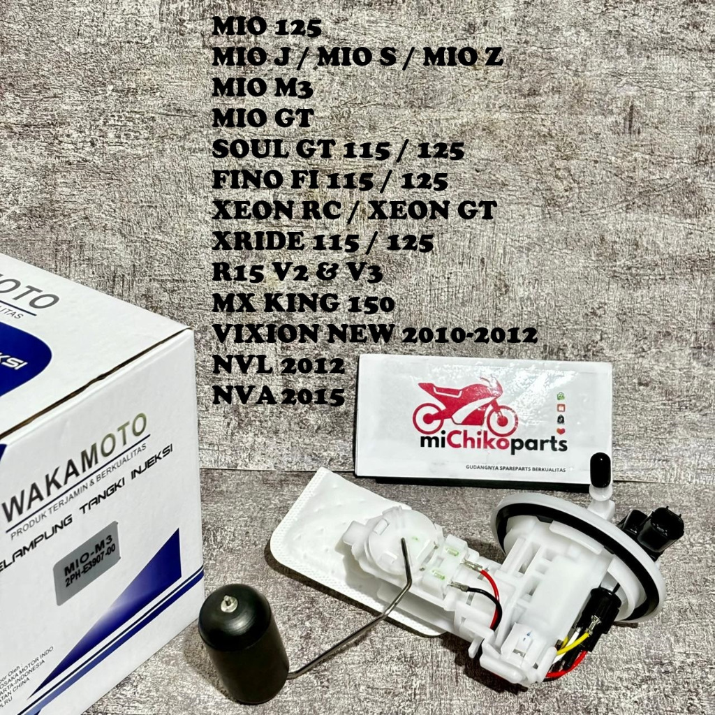 Fuel Pump Pompa Pelampung Tangki Tengki Bensin Injeksi 54P 2PH Mio J Mio S Mio Z 125 M3 Soul GT Fino