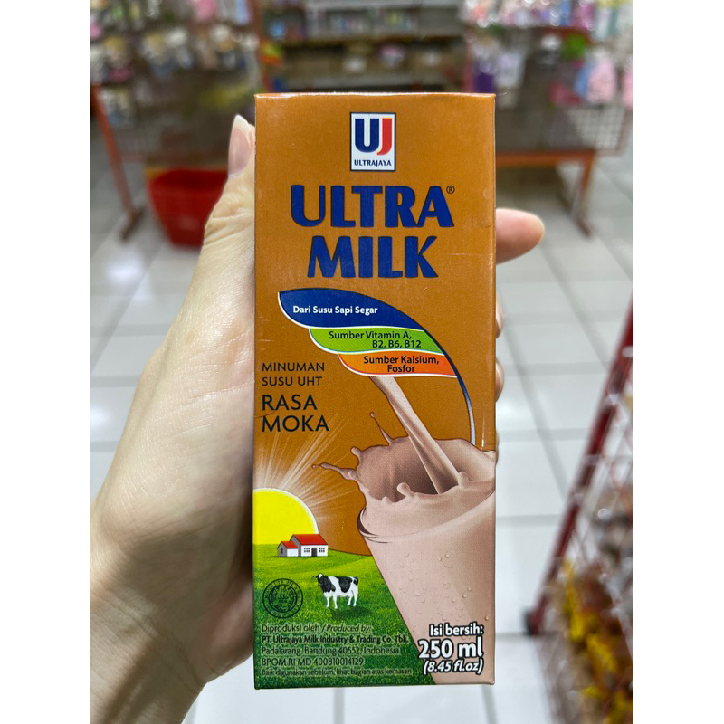 

ultra milk uht 250ml moka - ultra milk uht moka 250ml