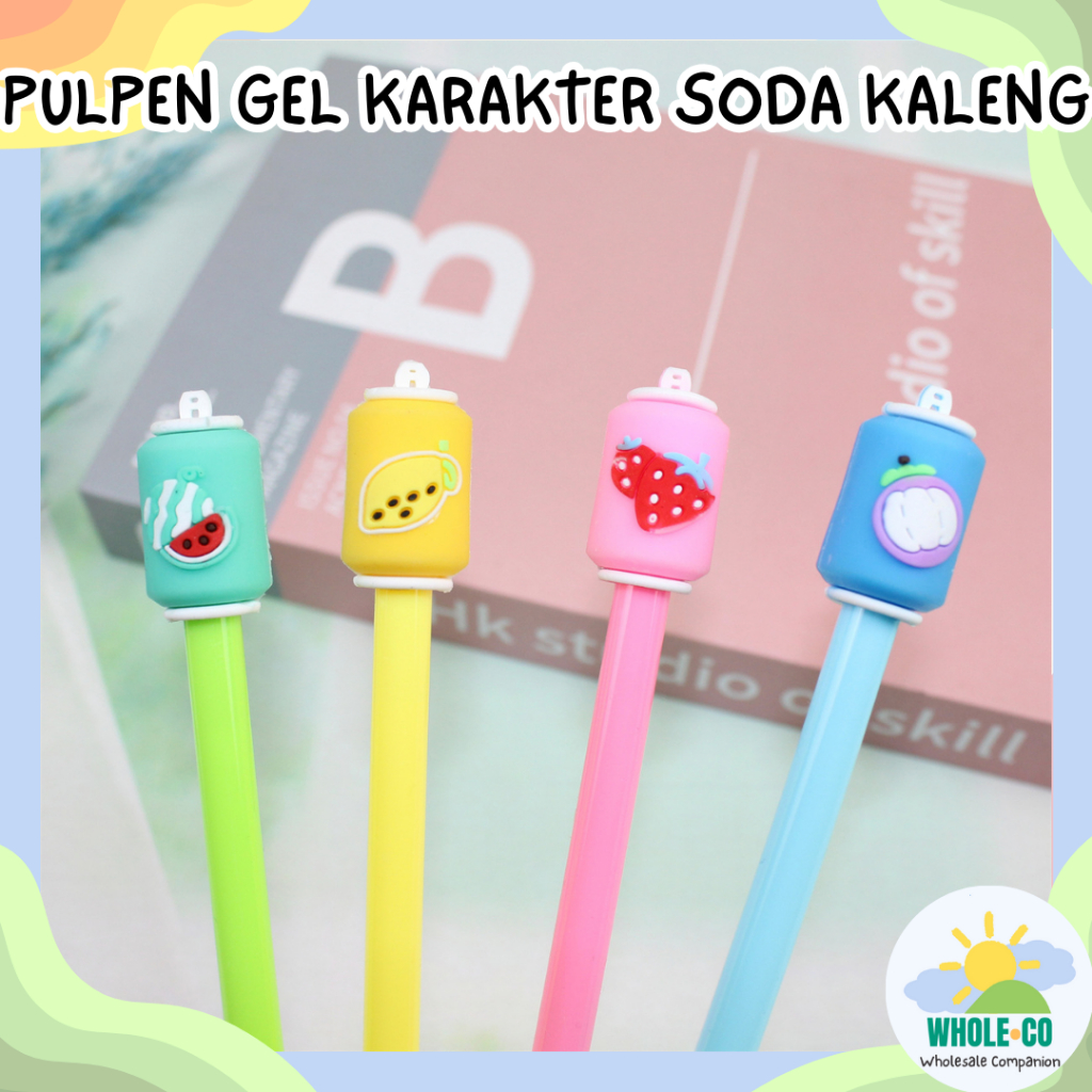 

Pulpen Gel Karakter Minuman Kaleng Pena Premium Soda Soft Drink Ringan Lucu Unik Imut Grosir Termurah COD PGK-1442