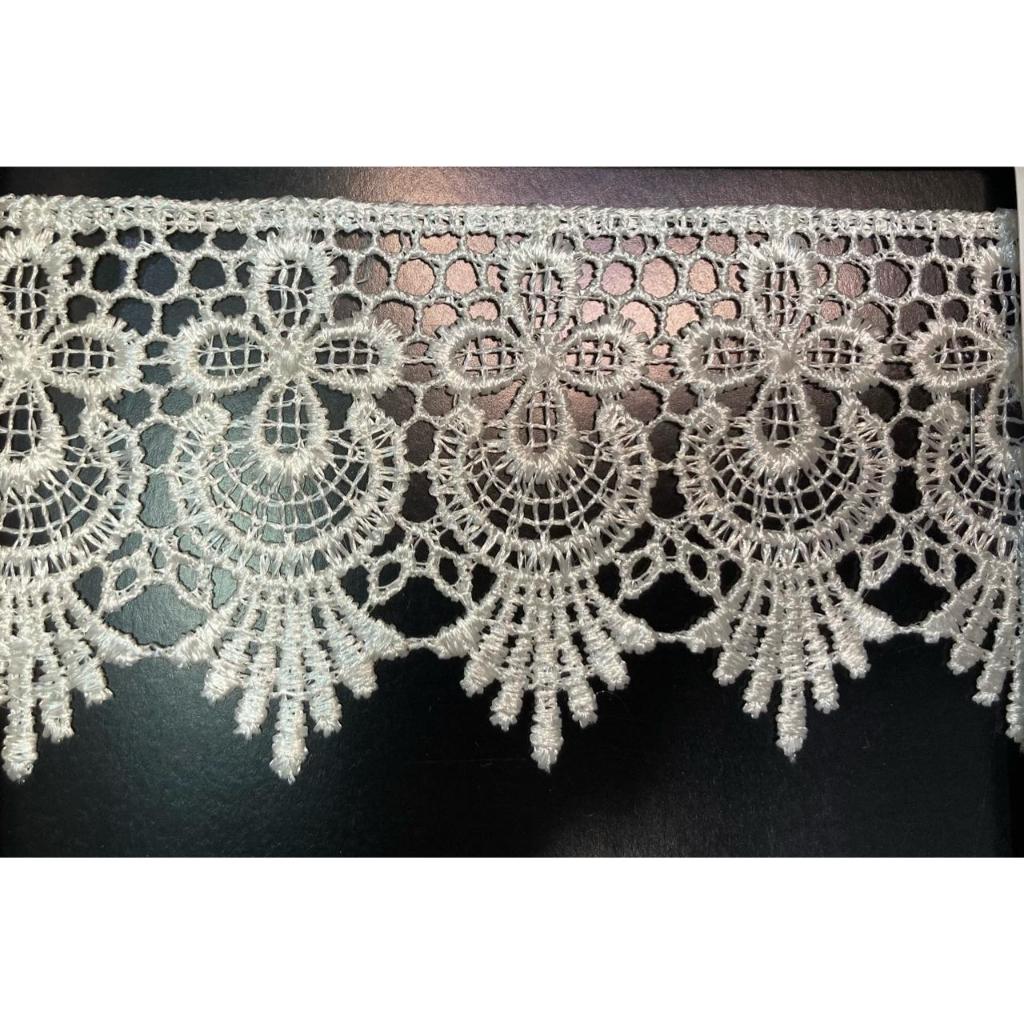 Renda 6cm/Renda Giper 6cm/Bordir Giper 6 cm - (G 33832) - 15yds/13.5meter