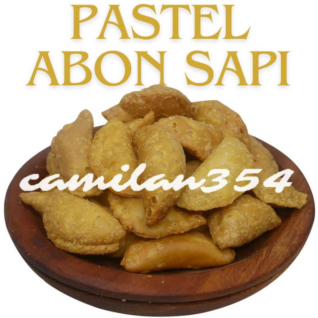

[TERLARIS] Pastel Mini Kering Isi Abon - 1kg / Kue Jadul Jajanan Lebaran