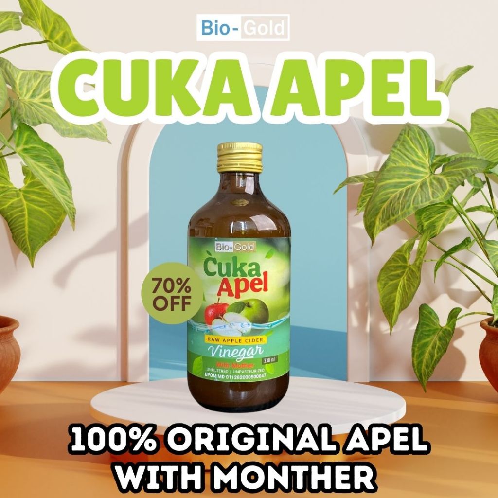 

Cuka Apel 330ml Apple Cider Vinegar Natural Raw With Mother Minuman Diet Sehat Bantu Menurunkan Berat Badan