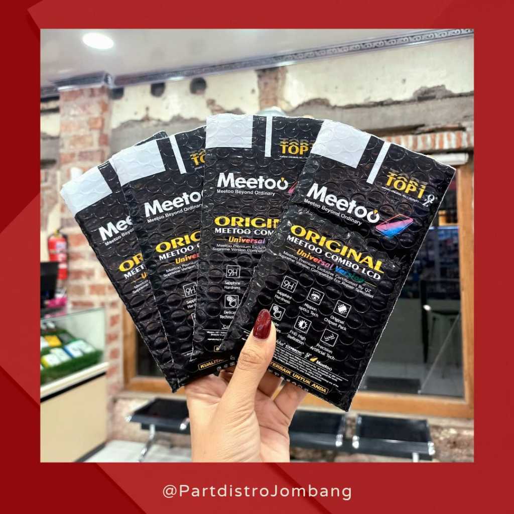 LCD+TS XIAOMI REDMI 9T/ POCO M3 BLACK MEETOO