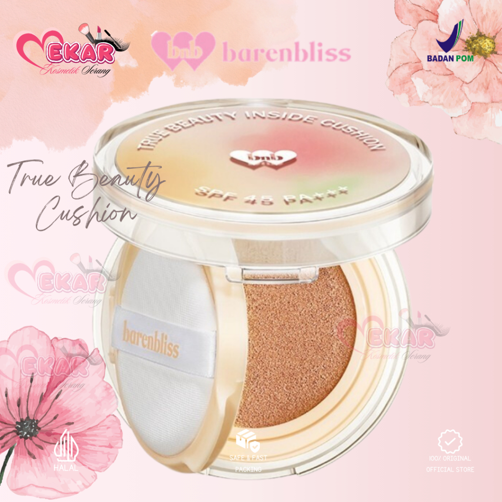 BNB Barenbliss Korean Bloomatte True Beauty Inside Cushion  12g | Full Case / Refill  Cushion