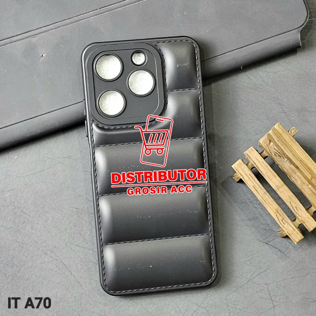 OPPO RENO 7Z OPPO RENO 8Z CASE BANTAL PILLOW CASE MACARON BLACK OPPO RENO 7Z OPPO RENO 8Z