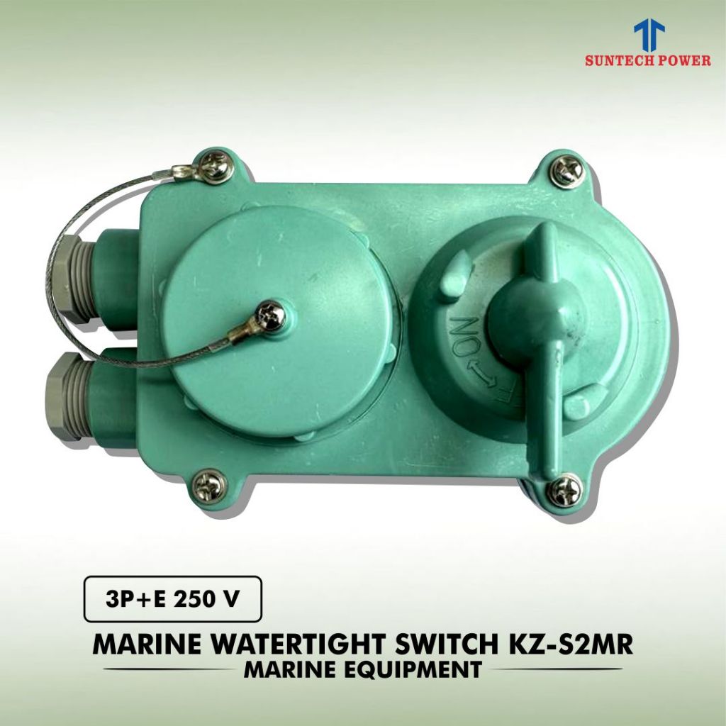 Marine Watertight Switch KZ-S2MR With Socket 3PIN 250v 10A