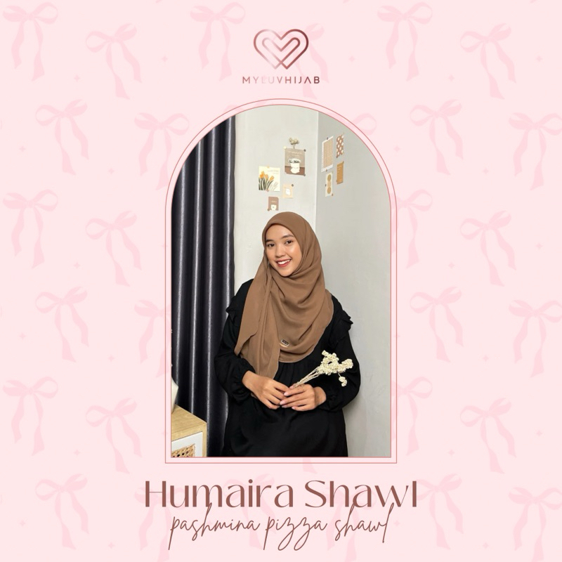 Humaira shawl / Hijab malaysia / Pizza Shawl